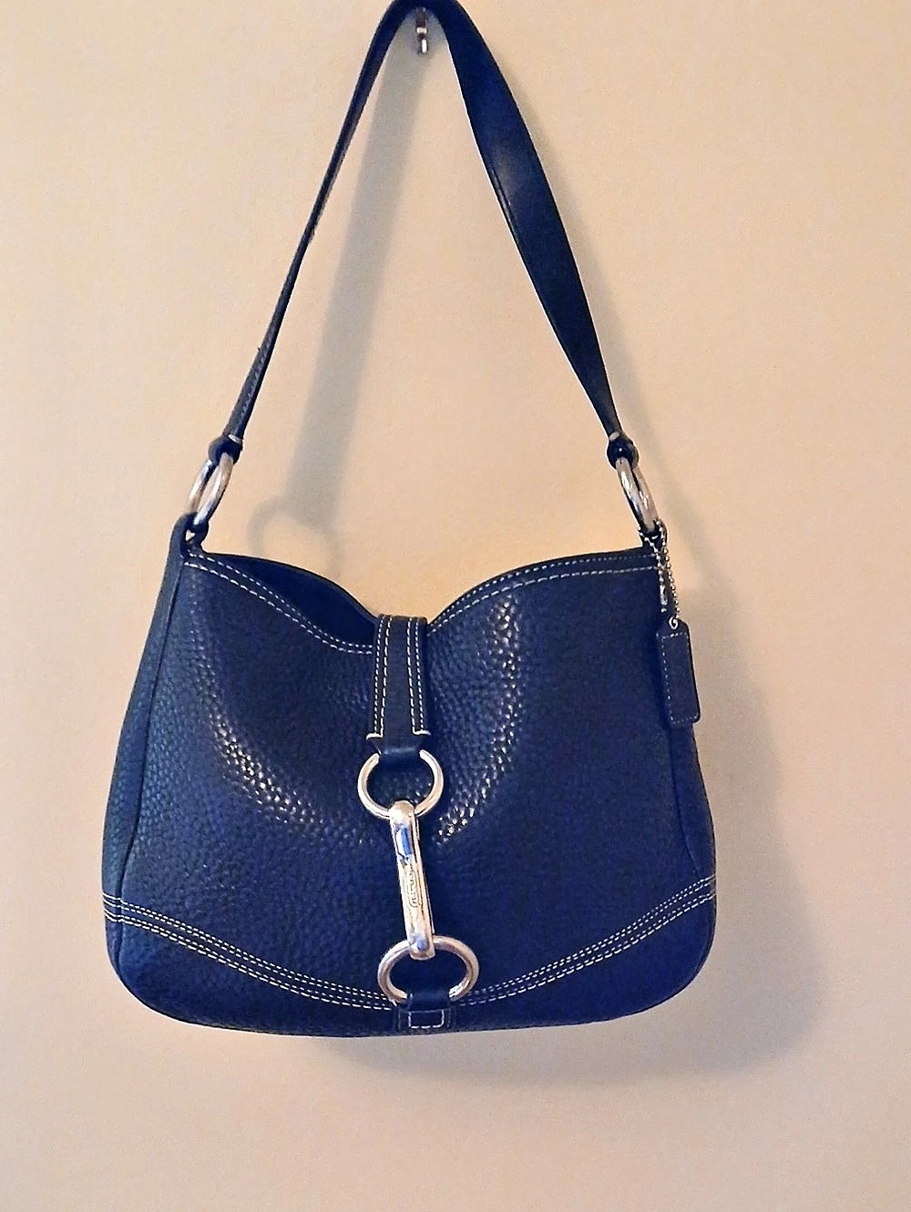 Coach Blue Shoulder Bag
